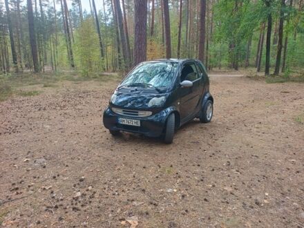 Чорний Смарт Fortwo, об'ємом двигуна 0.8 л та пробігом 202 тис. км за 3000 $, фото 1 на Automoto.ua