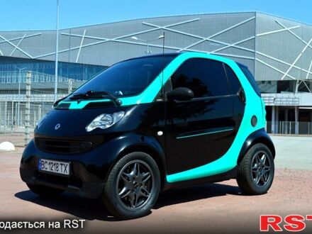 Чорний Смарт Fortwo, об'ємом двигуна 0.6 л та пробігом 260 тис. км за 4200 $, фото 1 на Automoto.ua