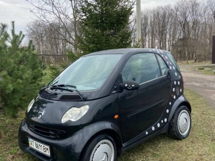 Чорний Смарт Fortwo, об'ємом двигуна 0.7 л та пробігом 184 тис. км за 3400 $, фото 1 на Automoto.ua