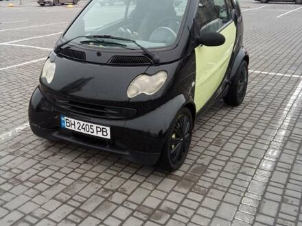 Черный Смарт Форту, объемом двигателя 0.7 л и пробегом 296 тыс. км за 2800 $, фото 1 на Automoto.ua