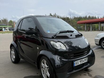 Черный Смарт Форту, объемом двигателя 0.7 л и пробегом 208 тыс. км за 3700 $, фото 1 на Automoto.ua