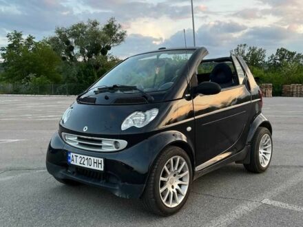 Чорний Смарт Fortwo, об'ємом двигуна 0.8 л та пробігом 230 тис. км за 3600 $, фото 1 на Automoto.ua