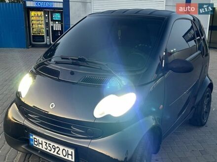 Черный Смарт Форту, объемом двигателя 0.7 л и пробегом 216 тыс. км за 2900 $, фото 1 на Automoto.ua