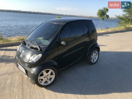 Чорний Смарт Fortwo, об'ємом двигуна 0.7 л та пробігом 218 тис. км за 3700 $, фото 1 на Automoto.ua