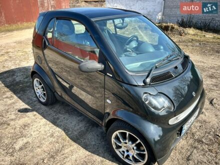 Чорний Смарт Fortwo, об'ємом двигуна 0.7 л та пробігом 137 тис. км за 3695 $, фото 1 на Automoto.ua