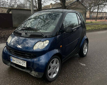 Черный Смарт Форту, объемом двигателя 0.7 л и пробегом 130 тыс. км за 2900 $, фото 1 на Automoto.ua