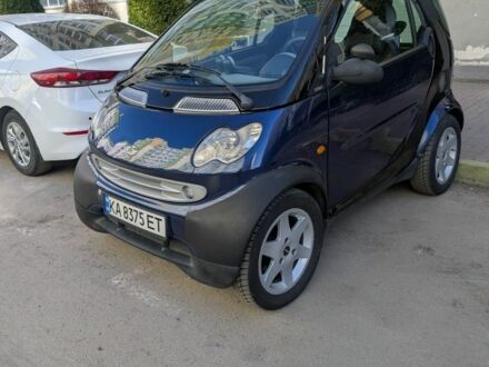 Черный Смарт Форту, объемом двигателя 0.8 л и пробегом 260 тыс. км за 4500 $, фото 1 на Automoto.ua