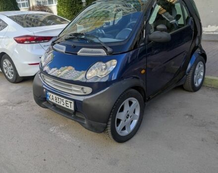Черный Смарт Форту, объемом двигателя 0.8 л и пробегом 260 тыс. км за 4500 $, фото 1 на Automoto.ua