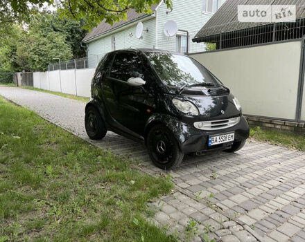 Чорний Смарт Fortwo, об'ємом двигуна 0.7 л та пробігом 129 тис. км за 3400 $, фото 1 на Automoto.ua