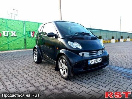 Чорний Смарт Fortwo, об'ємом двигуна 0.7 л та пробігом 182 тис. км за 3550 $, фото 1 на Automoto.ua