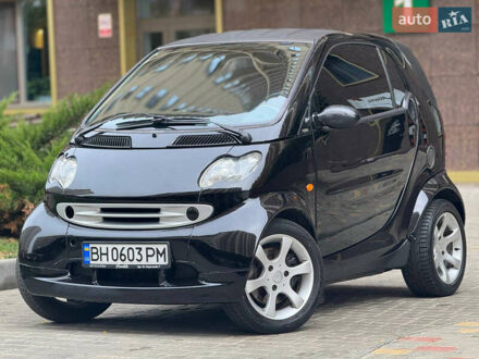 Чорний Смарт Fortwo, об'ємом двигуна 0.7 л та пробігом 199 тис. км за 3700 $, фото 1 на Automoto.ua