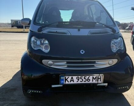 Чорний Смарт Fortwo, об'ємом двигуна 0.7 л та пробігом 197 тис. км за 3200 $, фото 1 на Automoto.ua