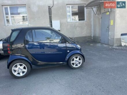 Чорний Смарт Fortwo, об'ємом двигуна 0.7 л та пробігом 160 тис. км за 4000 $, фото 1 на Automoto.ua