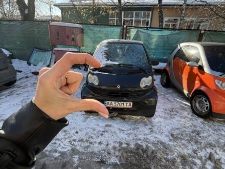 Черный Смарт Форту, объемом двигателя 0.7 л и пробегом 193 тыс. км за 2800 $, фото 1 на Automoto.ua