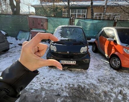 Черный Смарт Форту, объемом двигателя 0.7 л и пробегом 193 тыс. км за 2800 $, фото 1 на Automoto.ua