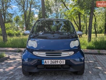 Чорний Смарт Fortwo, об'ємом двигуна 0.7 л та пробігом 188 тис. км за 2800 $, фото 1 на Automoto.ua
