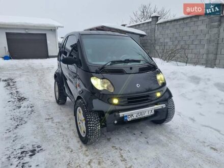 Черный Смарт Форту, объемом двигателя 0.7 л и пробегом 155 тыс. км за 3999 $, фото 1 на Automoto.ua