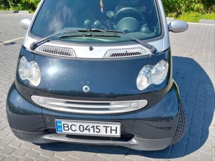 Чорний Смарт Fortwo, об'ємом двигуна 0.7 л та пробігом 240 тис. км за 3100 $, фото 1 на Automoto.ua