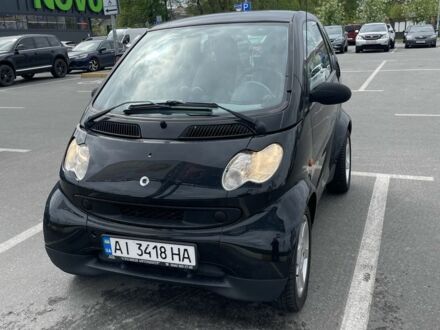 Чорний Смарт Fortwo, об'ємом двигуна 0.7 л та пробігом 128 тис. км за 4200 $, фото 1 на Automoto.ua