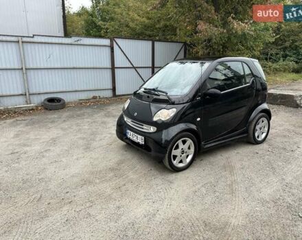 Черный Смарт Форту, объемом двигателя 0.7 л и пробегом 263 тыс. км за 3100 $, фото 1 на Automoto.ua