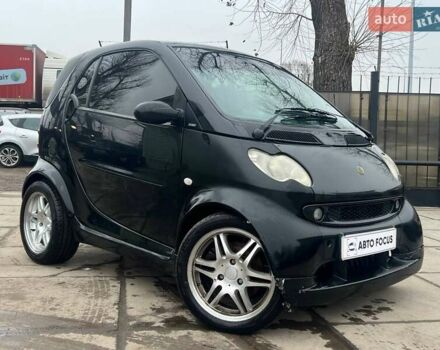 Чорний Смарт Fortwo, об'ємом двигуна 0.7 л та пробігом 222 тис. км за 3990 $, фото 1 на Automoto.ua