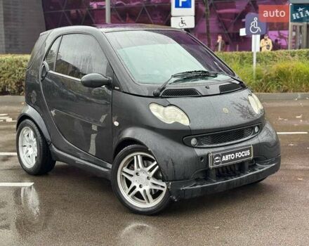 Черный Смарт Форту, объемом двигателя 0.7 л и пробегом 213 тыс. км за 5490 $, фото 1 на Automoto.ua