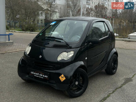 Черный Смарт Форту, объемом двигателя 0.7 л и пробегом 135 тыс. км за 3699 $, фото 1 на Automoto.ua