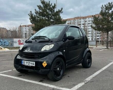 Черный Смарт Форту, объемом двигателя 0.7 л и пробегом 135 тыс. км за 3200 $, фото 1 на Automoto.ua