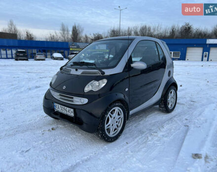 Чорний Смарт Fortwo, об'ємом двигуна 0.7 л та пробігом 260 тис. км за 2850 $, фото 1 на Automoto.ua