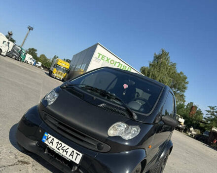 Черный Смарт Форту, объемом двигателя 0.7 л и пробегом 260 тыс. км за 3300 $, фото 1 на Automoto.ua