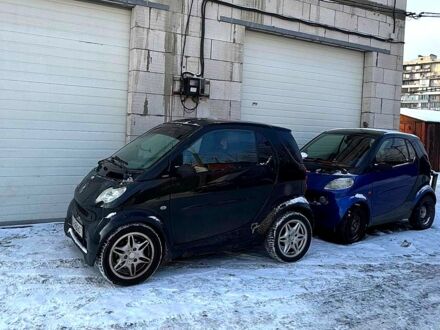 Чорний Смарт Fortwo, об'ємом двигуна 0.7 л та пробігом 200 тис. км за 3500 $, фото 1 на Automoto.ua