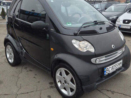 Черный Смарт Форту, объемом двигателя 0.7 л и пробегом 160 тыс. км за 3300 $, фото 1 на Automoto.ua
