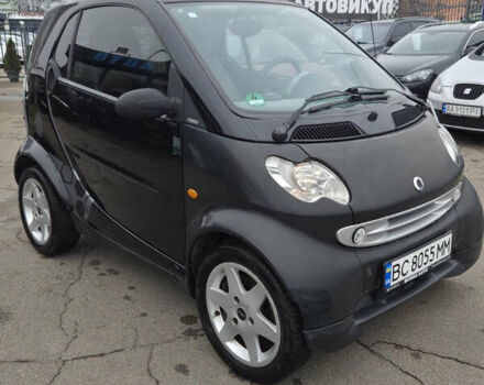 Черный Смарт Форту, объемом двигателя 0.7 л и пробегом 160 тыс. км за 3300 $, фото 1 на Automoto.ua