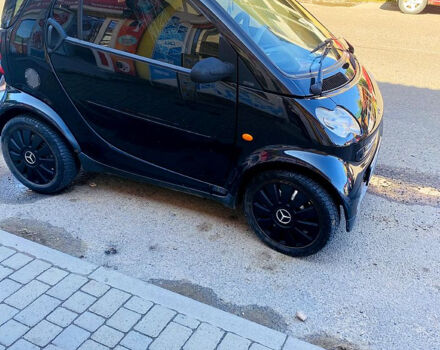 Черный Смарт Форту, объемом двигателя 1 л и пробегом 283 тыс. км за 3400 $, фото 1 на Automoto.ua