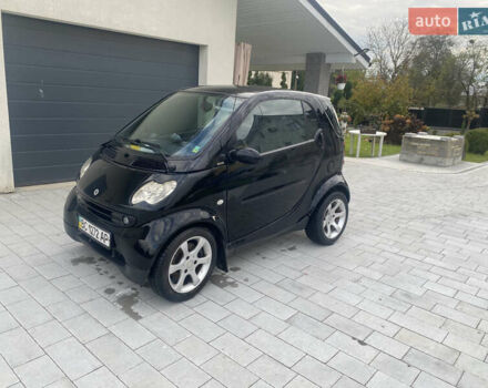 Черный Смарт Форту, объемом двигателя 0.8 л и пробегом 203 тыс. км за 3300 $, фото 1 на Automoto.ua