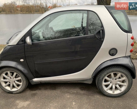 Черный Смарт Форту, объемом двигателя 0.7 л и пробегом 224 тыс. км за 4000 $, фото 1 на Automoto.ua