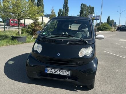 Чорний Смарт Fortwo, об'ємом двигуна 0.7 л та пробігом 102 тис. км за 3200 $, фото 1 на Automoto.ua