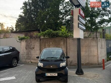 Черный Смарт Форту, объемом двигателя 0.7 л и пробегом 164 тыс. км за 3900 $, фото 1 на Automoto.ua