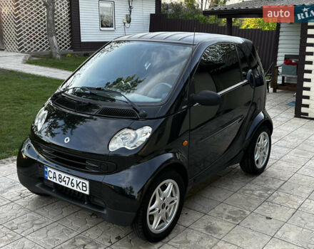 Черный Смарт Форту, объемом двигателя 0.8 л и пробегом 185 тыс. км за 3700 $, фото 1 на Automoto.ua