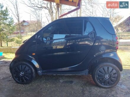 Чорний Смарт Fortwo, об'ємом двигуна 0.7 л та пробігом 160 тис. км за 3200 $, фото 1 на Automoto.ua