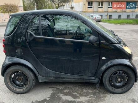 Чорний Смарт Fortwo, об'ємом двигуна 0.8 л та пробігом 208 тис. км за 3400 $, фото 1 на Automoto.ua