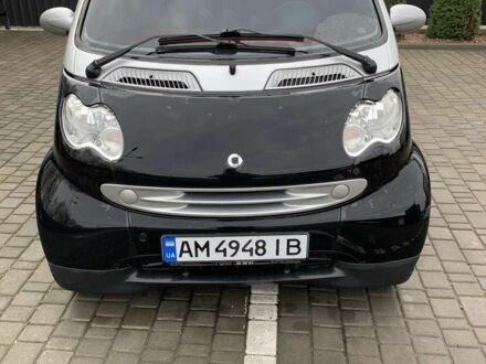 Чорний Смарт Fortwo, об'ємом двигуна 0.7 л та пробігом 141 тис. км за 3900 $, фото 1 на Automoto.ua