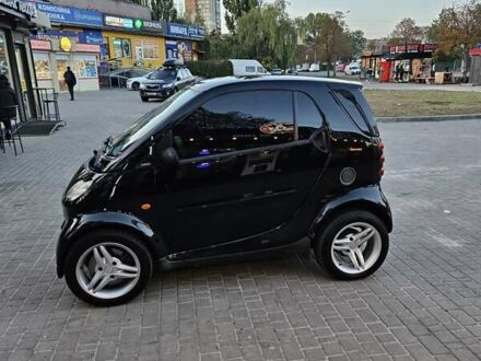 Черный Смарт Форту, объемом двигателя 0.8 л и пробегом 235 тыс. км за 4100 $, фото 1 на Automoto.ua