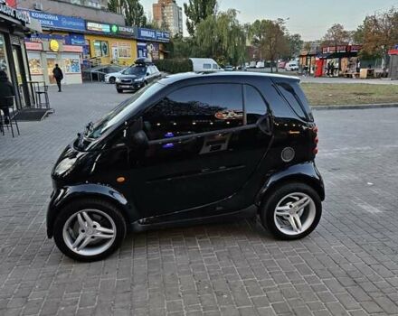 Черный Смарт Форту, объемом двигателя 0.8 л и пробегом 235 тыс. км за 4100 $, фото 1 на Automoto.ua