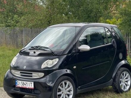 Черный Смарт Форту, объемом двигателя 0.7 л и пробегом 183 тыс. км за 3100 $, фото 1 на Automoto.ua