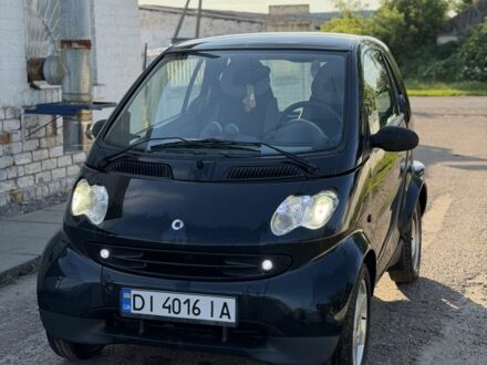 Чорний Смарт Fortwo, об'ємом двигуна 0.8 л та пробігом 198 тис. км за 2799 $, фото 1 на Automoto.ua