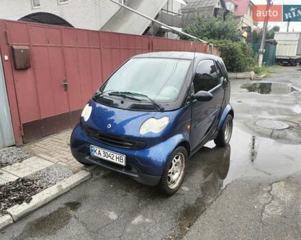 Чорний Смарт Fortwo, об'ємом двигуна 0.7 л та пробігом 184 тис. км за 3300 $, фото 1 на Automoto.ua