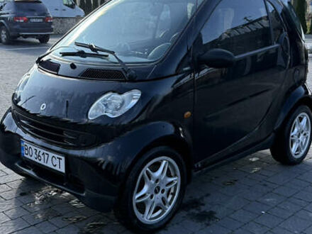 Черный Смарт Форту, объемом двигателя 0.7 л и пробегом 125 тыс. км за 3650 $, фото 1 на Automoto.ua