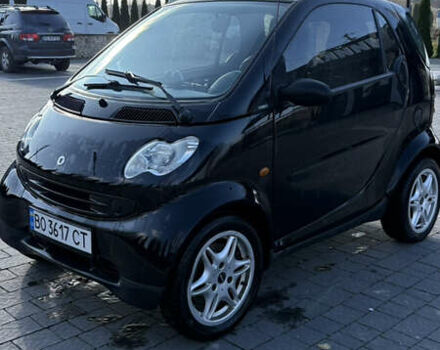 Черный Смарт Форту, объемом двигателя 0.7 л и пробегом 125 тыс. км за 3650 $, фото 1 на Automoto.ua