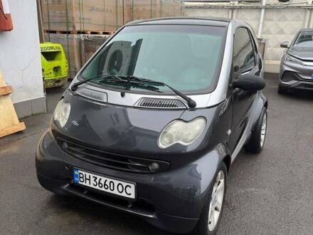 Черный Смарт Форту, объемом двигателя 0.7 л и пробегом 210 тыс. км за 4200 $, фото 1 на Automoto.ua